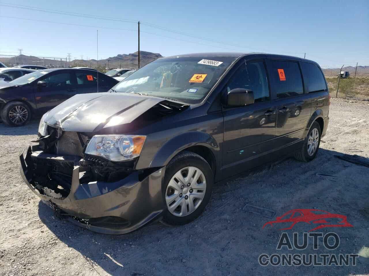 DODGE CARAVAN 2016 - 2C4RDGBG1GR109839