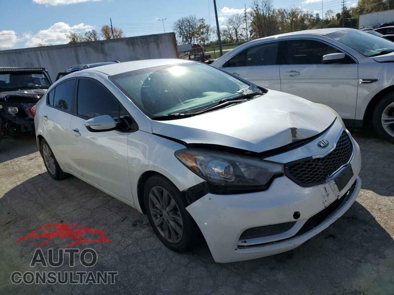 KIA FORTE 2016 - KNAFX4A62G5460903