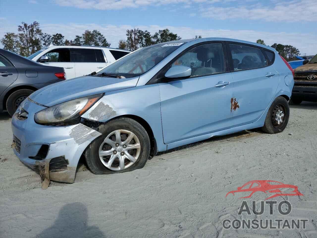 HYUNDAI ACCENT 2012 - KMHCT5AE6CU042614