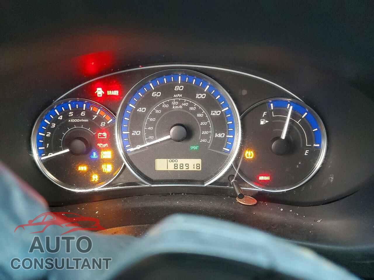 SUBARU FORESTER 2011 - JF2SHADC5BH748826