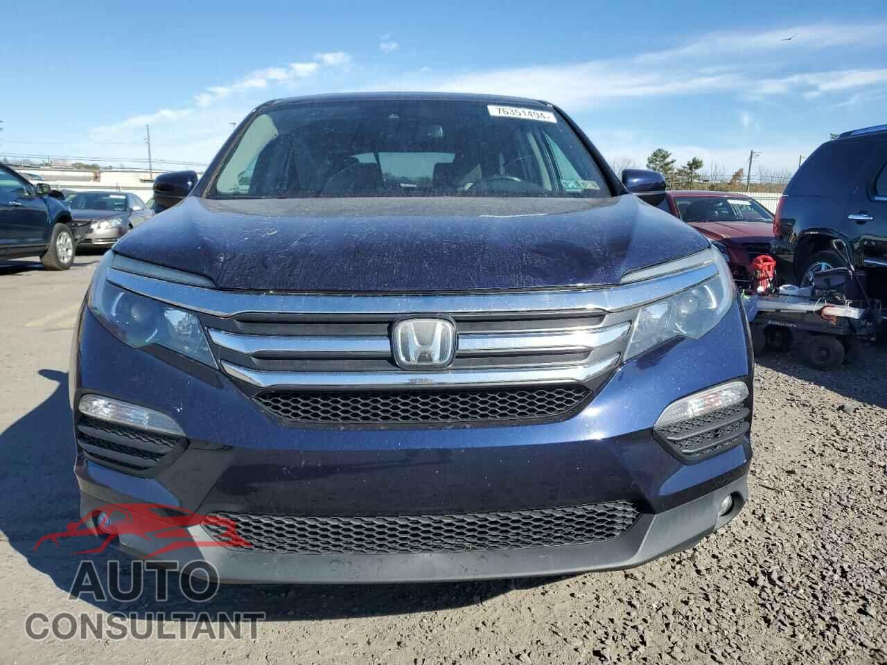 HONDA PILOT 2017 - 5FNYF6H6XHB100469