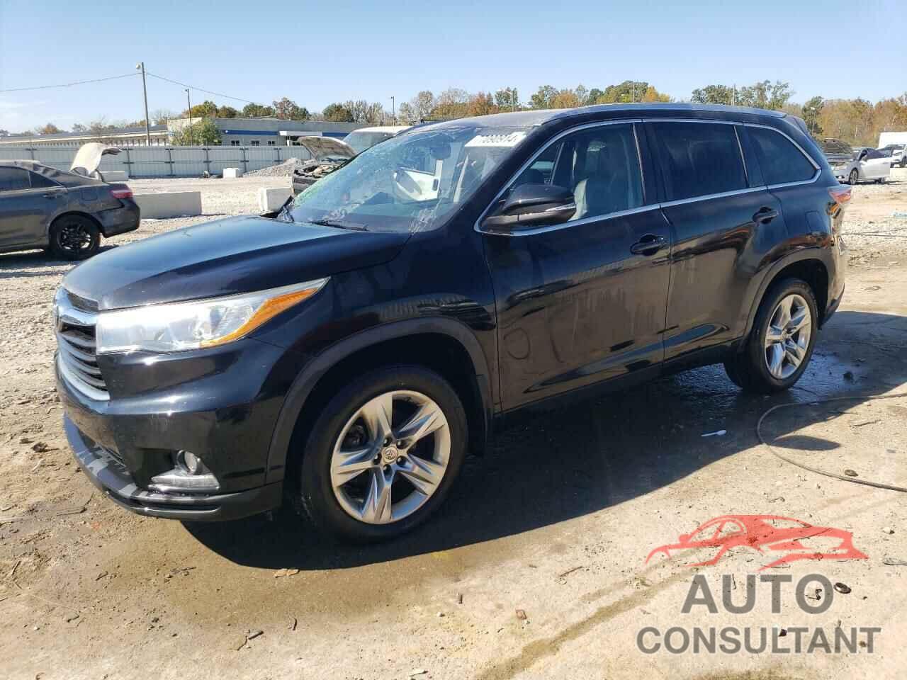 TOYOTA HIGHLANDER 2015 - 5TDDKRFH1FS162304