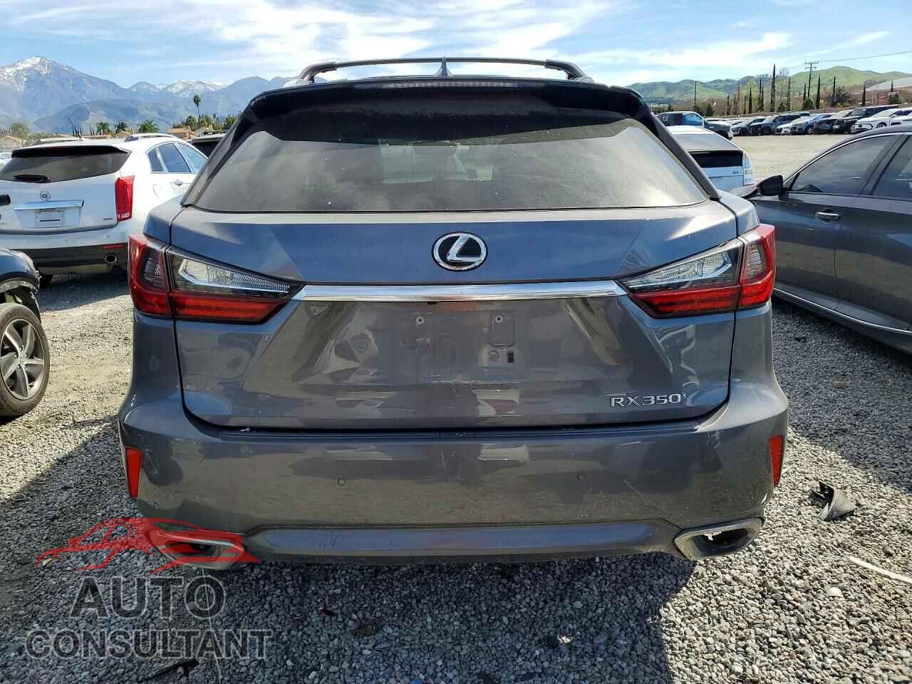 LEXUS RX350 2016 - 2T2ZZMCAXGC031812
