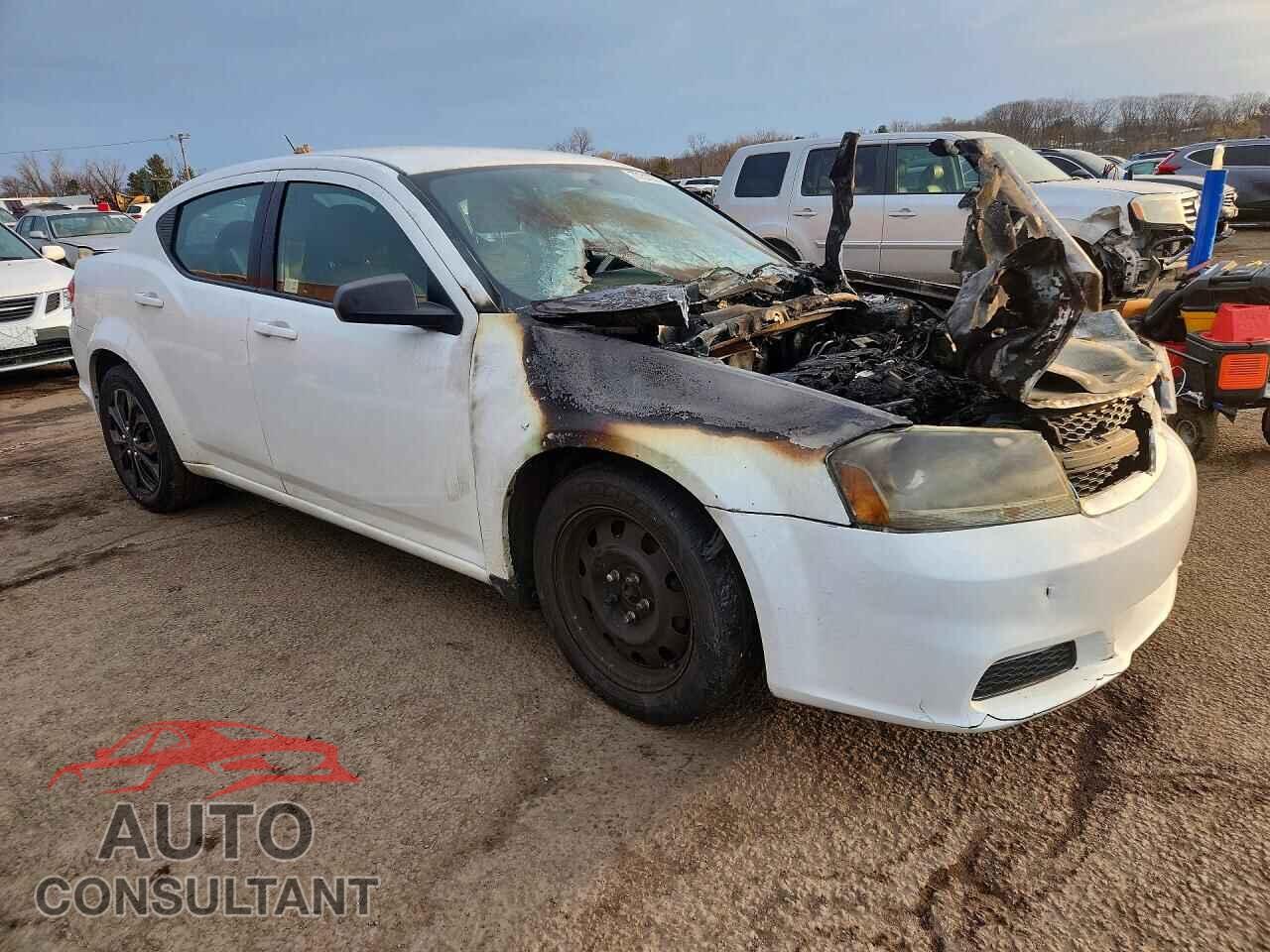 DODGE AVENGER 2012 - 1C3CDZAB9CN265551