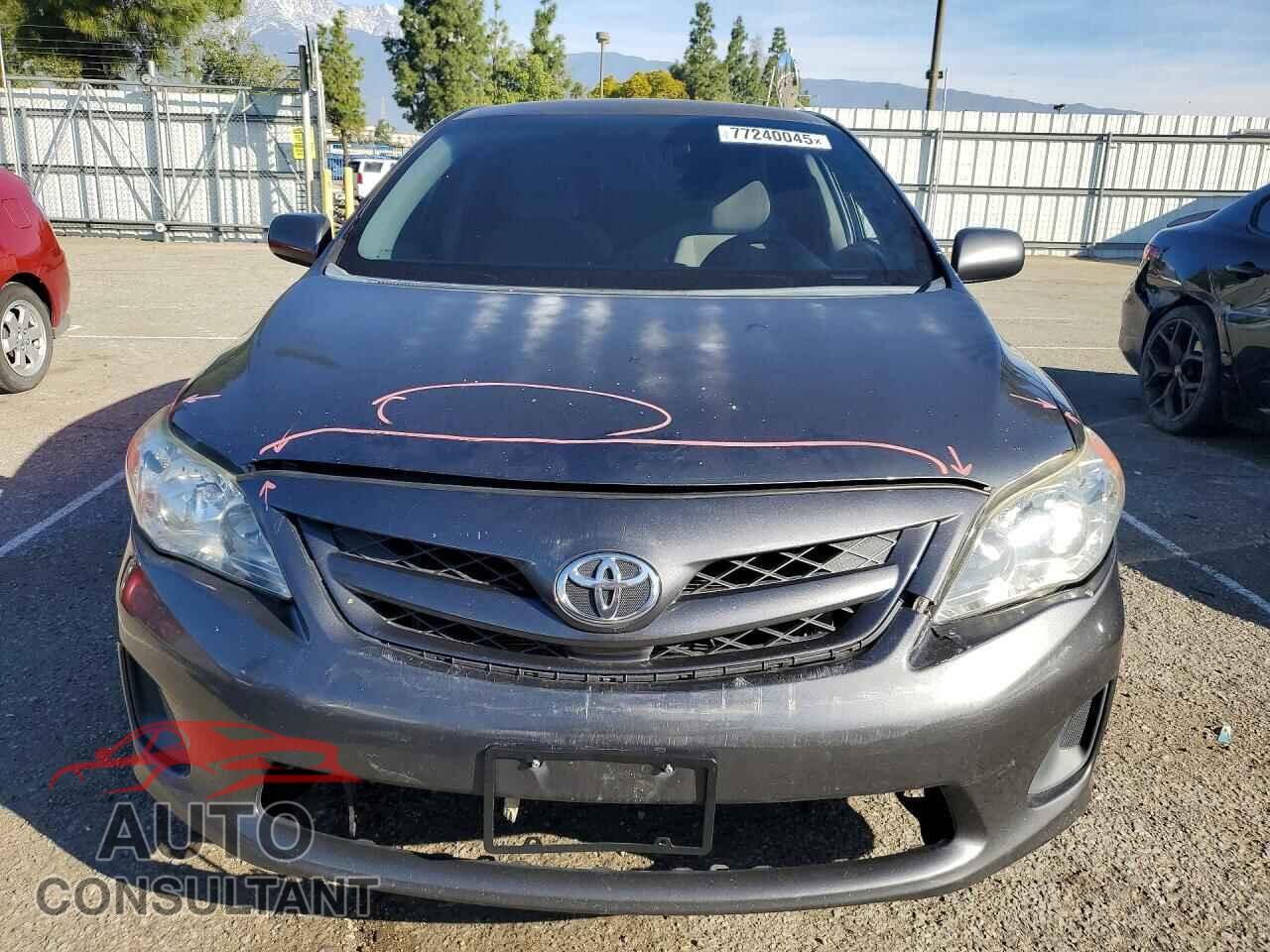 TOYOTA COROLLA 2012 - 2T1BU4EE6CC806668