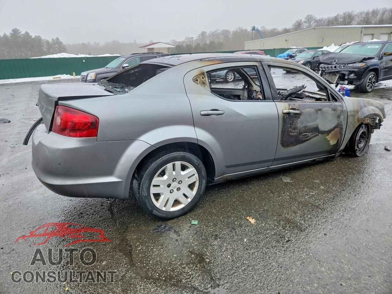 DODGE AVENGER 2012 - 1C3CDZAB3CN112650