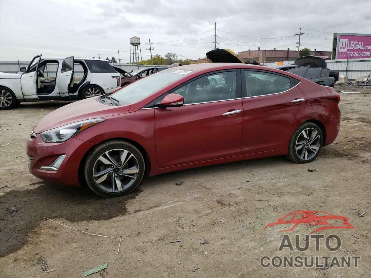 HYUNDAI ELANTRA 2016 - KMHDH4AE1GU597685