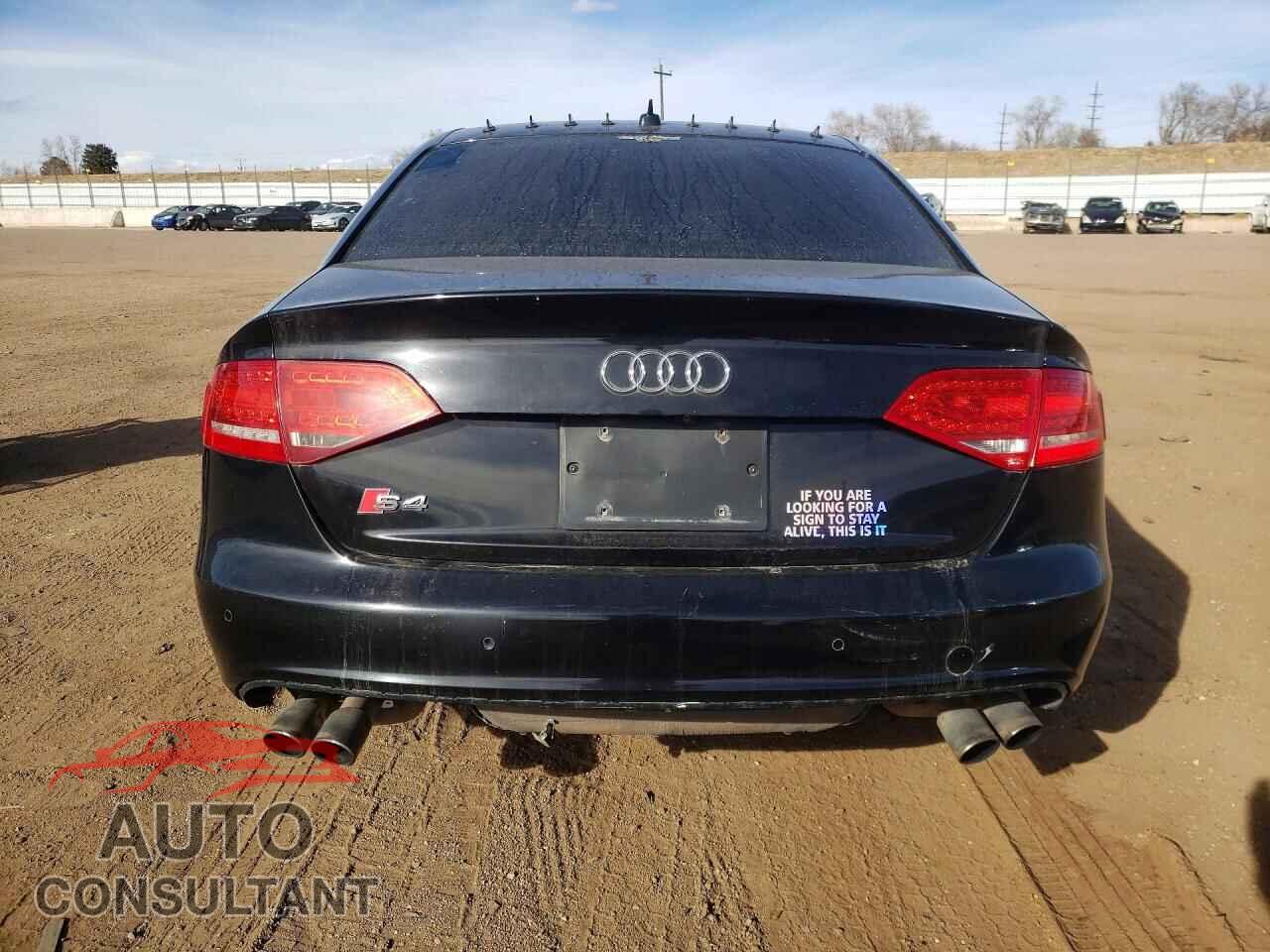 AUDI S4/RS4 2010 - WAUBGAFL4AA106620