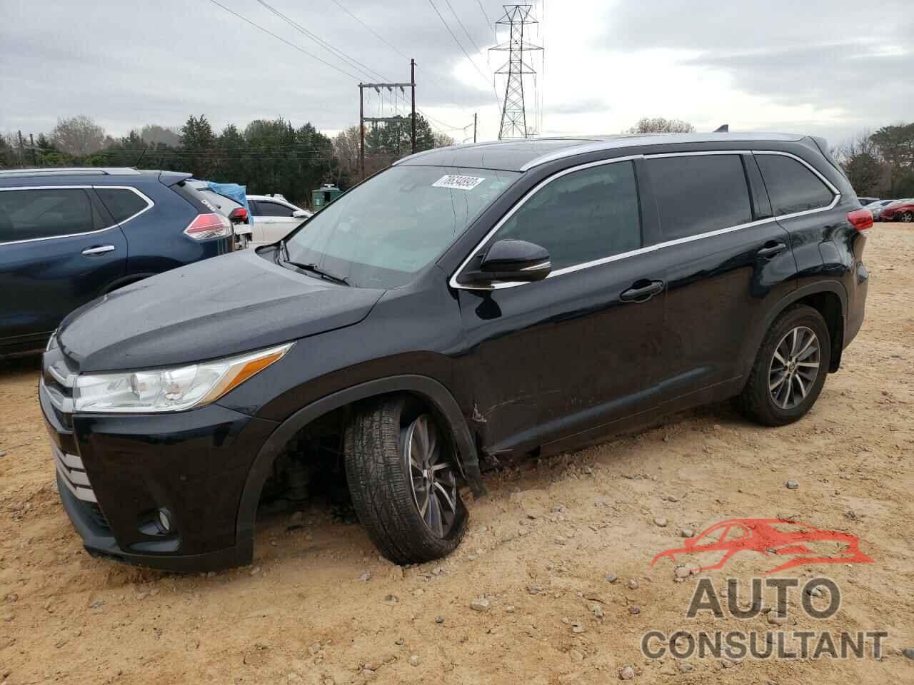 TOYOTA HIGHLANDER 2018 - 5TDJZRFH9JS842233