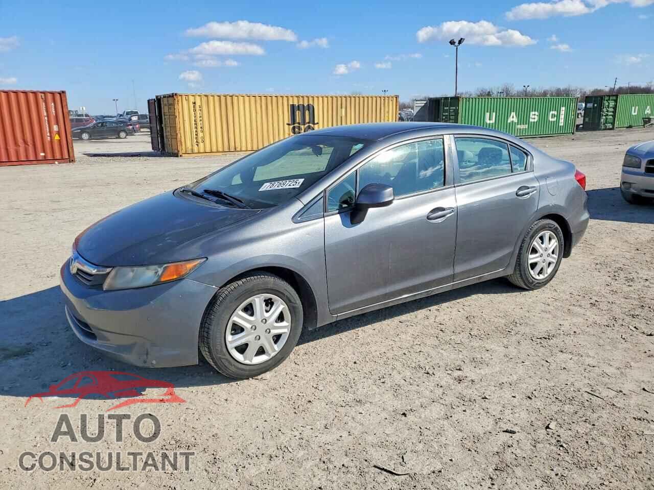 HONDA CIVIC 2012 - 19XFB2F58CE026537
