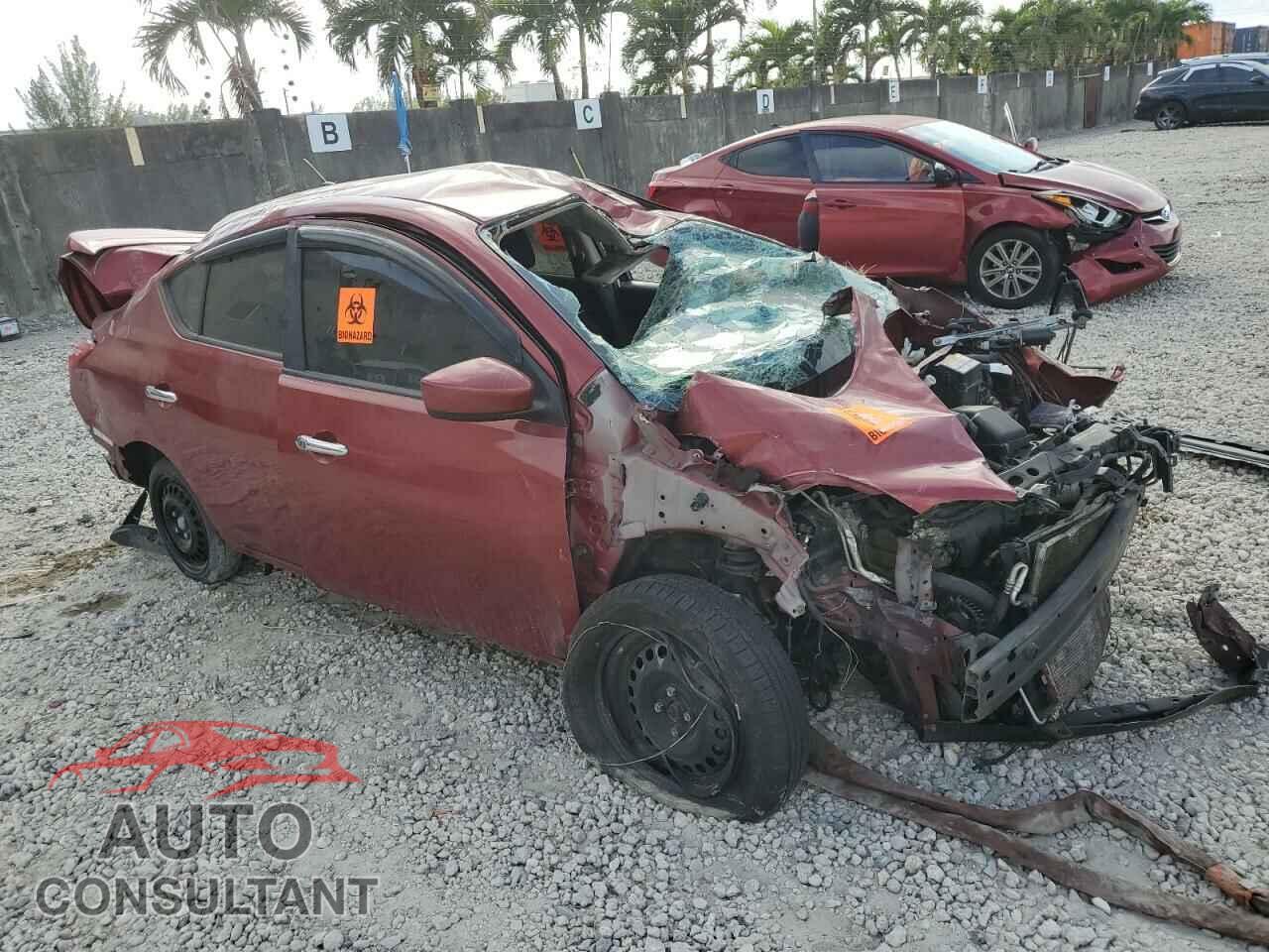 NISSAN VERSA 2017 - 3N1CN7AP9HK457027