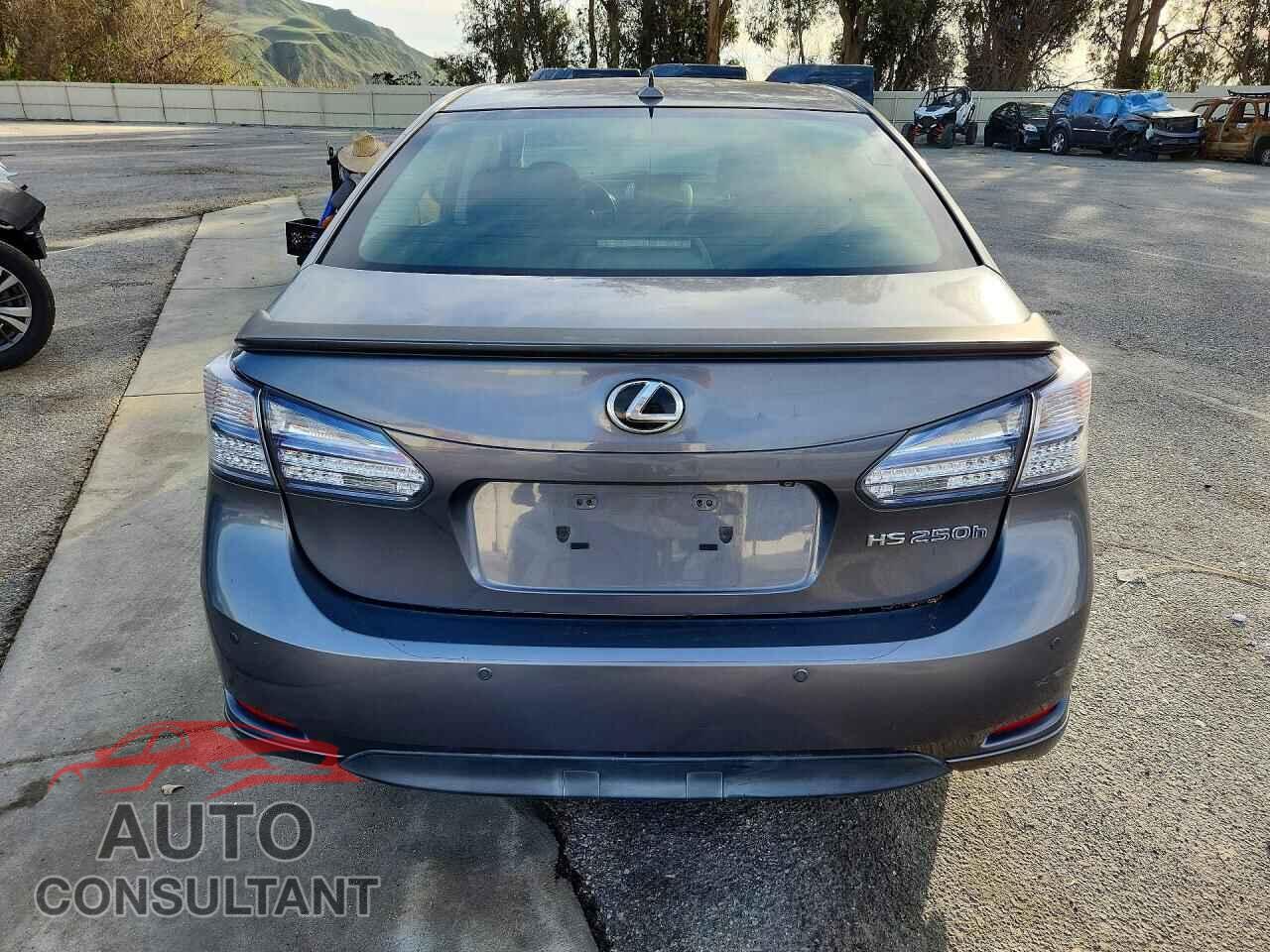 LEXUS HS 2012 - JTHBB1BA5C2051502