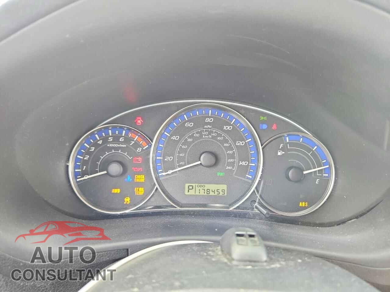 SUBARU FORESTER 2012 - JF2SHABC9CH442247