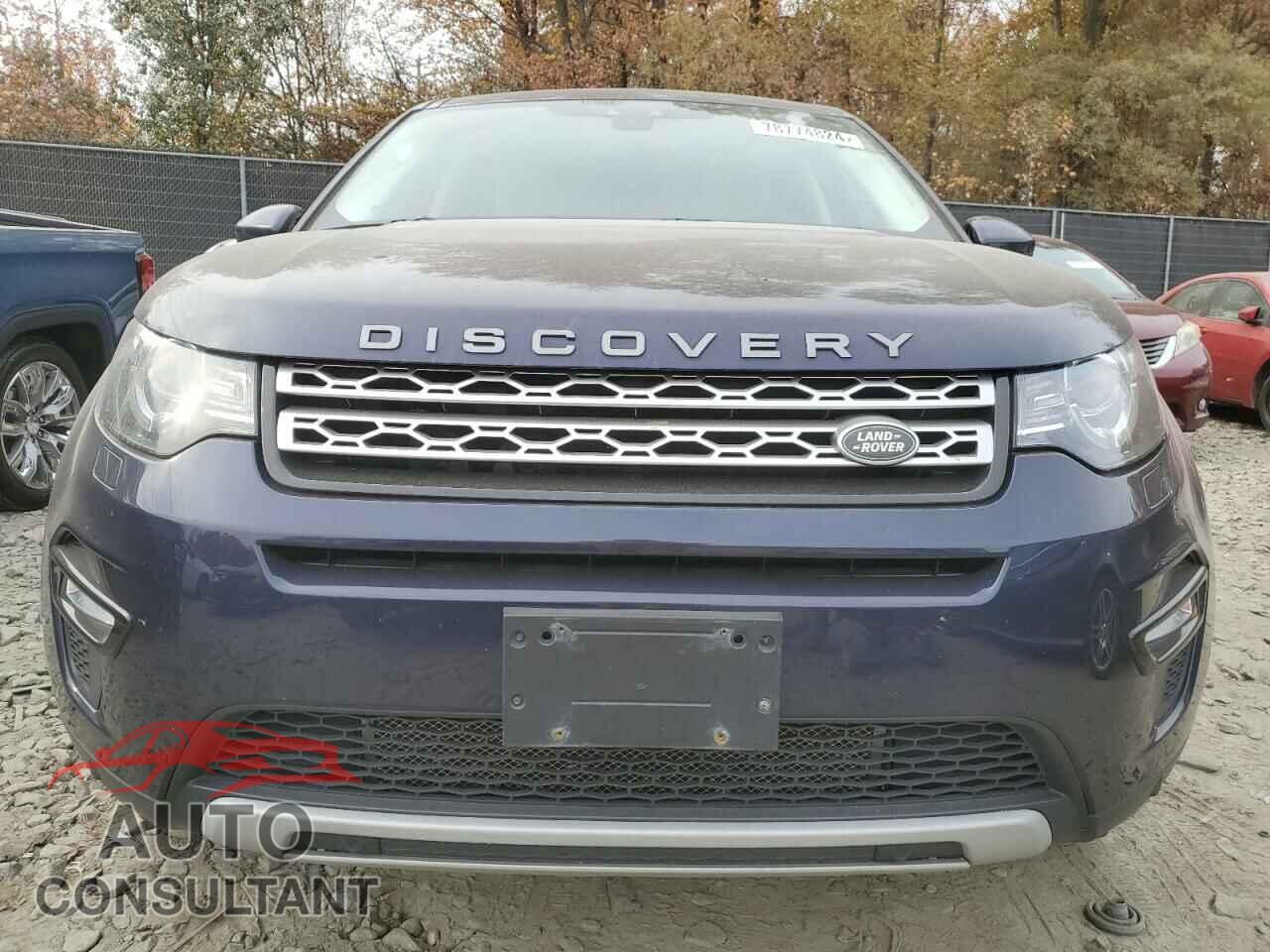 LAND ROVER DISCOVERY 2016 - SALCR2BG7GH583082
