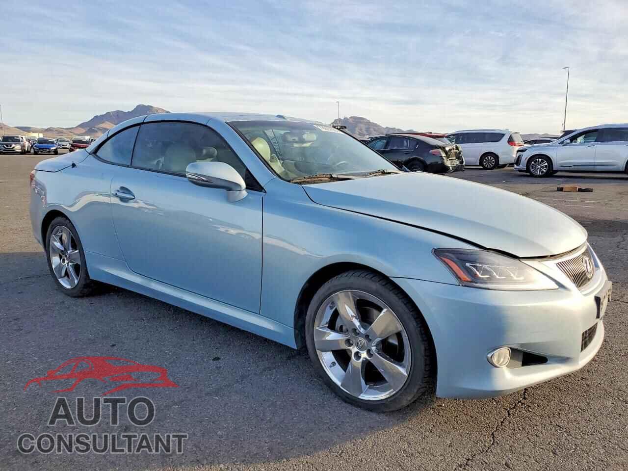 LEXUS IS 250C 2010 - JTHFF2C25A2501844