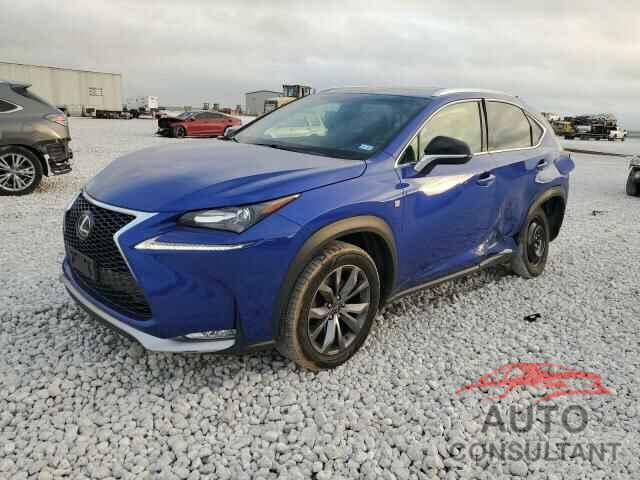 LEXUS NX 2015 - JTJYARBZ4F2005194