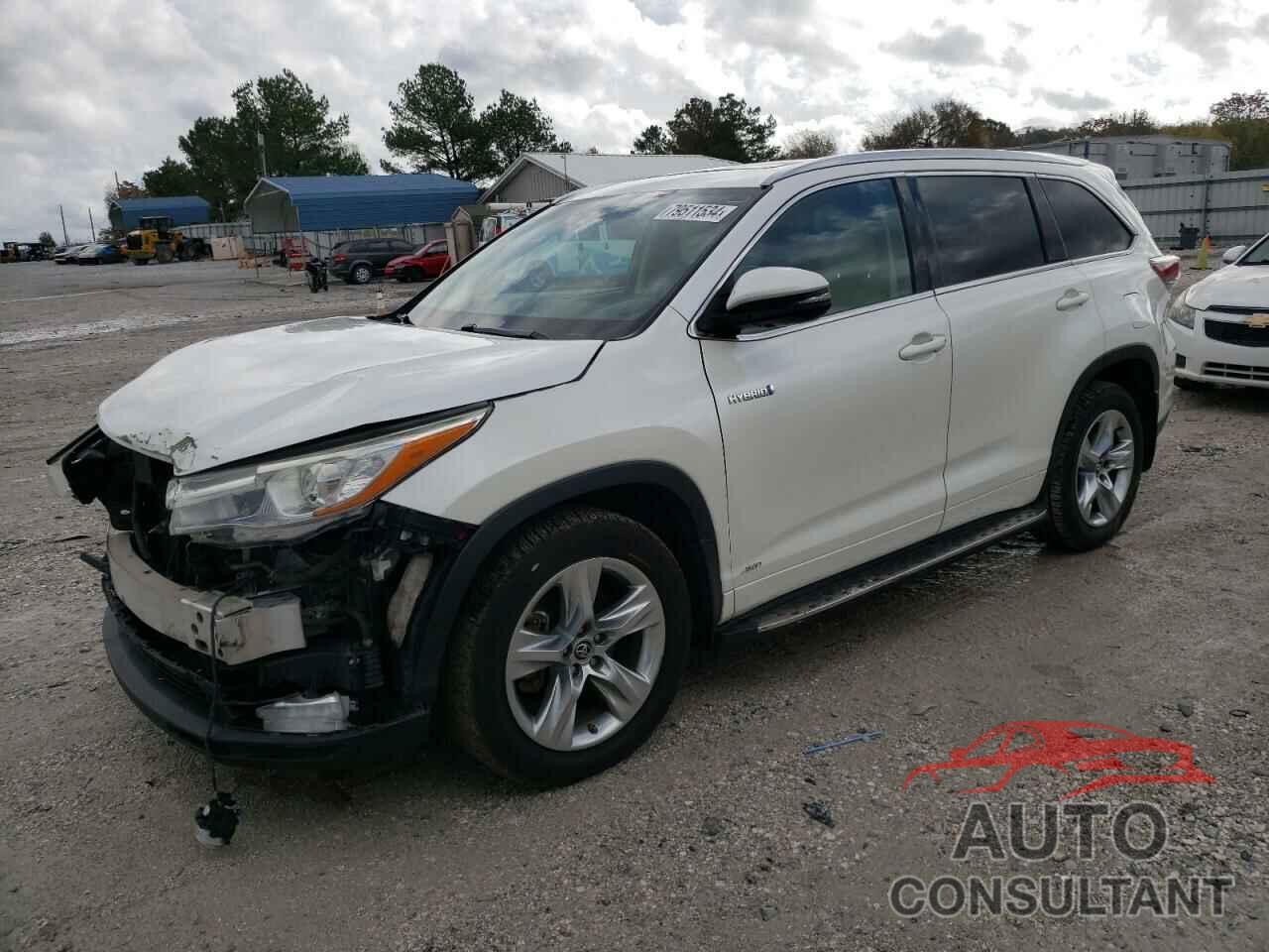 TOYOTA HIGHLANDER 2016 - 5TDDCRFH1GS015365