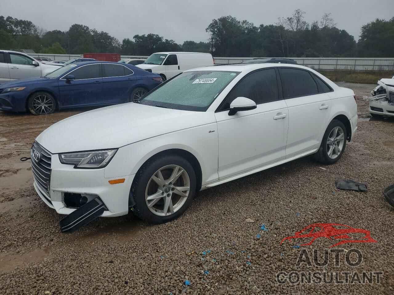 AUDI A4 2018 - WAUKMAF45JA150224