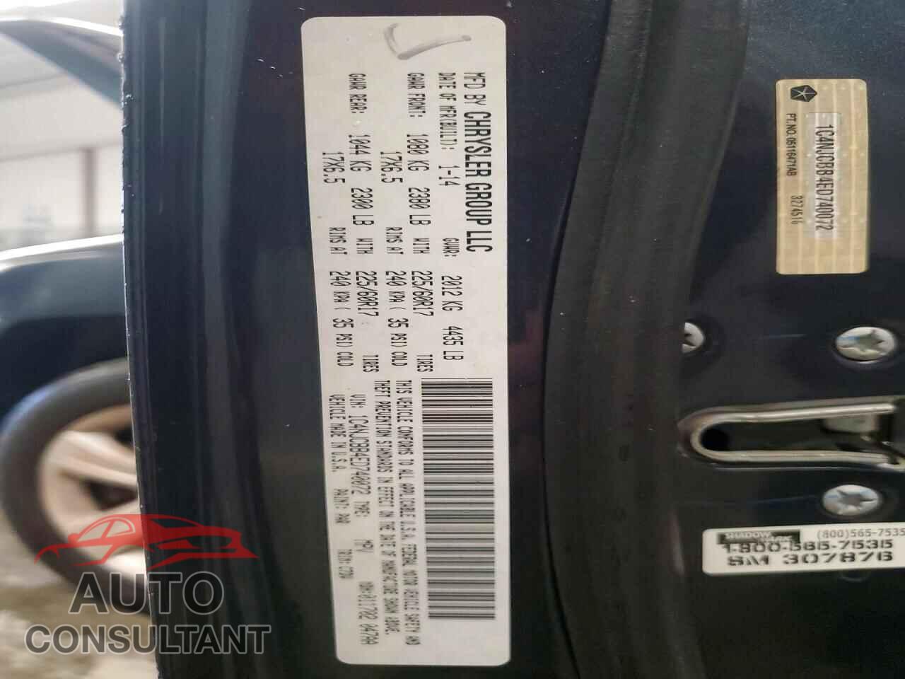 JEEP COMPASS 2014 - 1C4NJCBB4ED740072