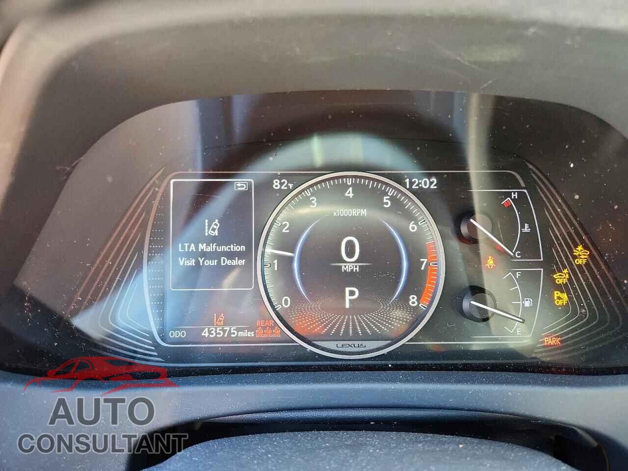 LEXUS UNKNOWN 2019 - JTHY3JBH8K2002068