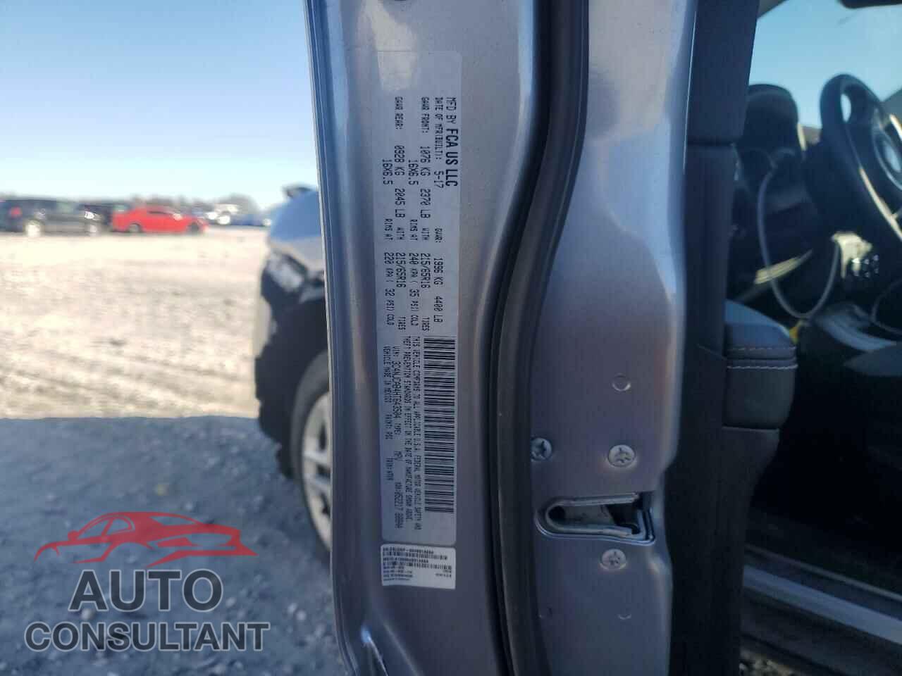 JEEP COMPASS 2017 - 3C4NJCAB4HT643504