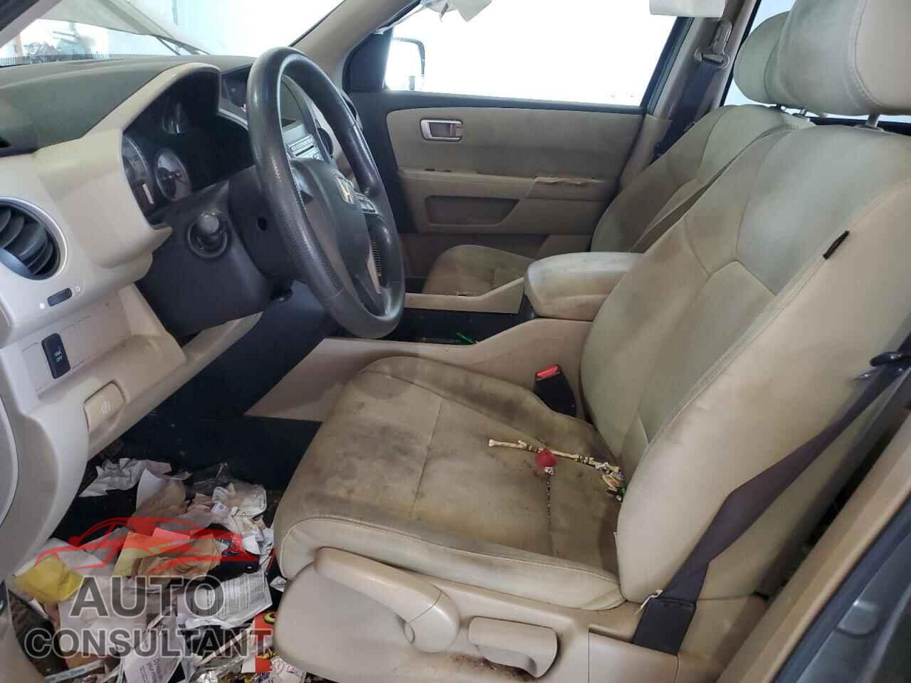 HONDA PILOT 2009 - 5FNYF38259B010692