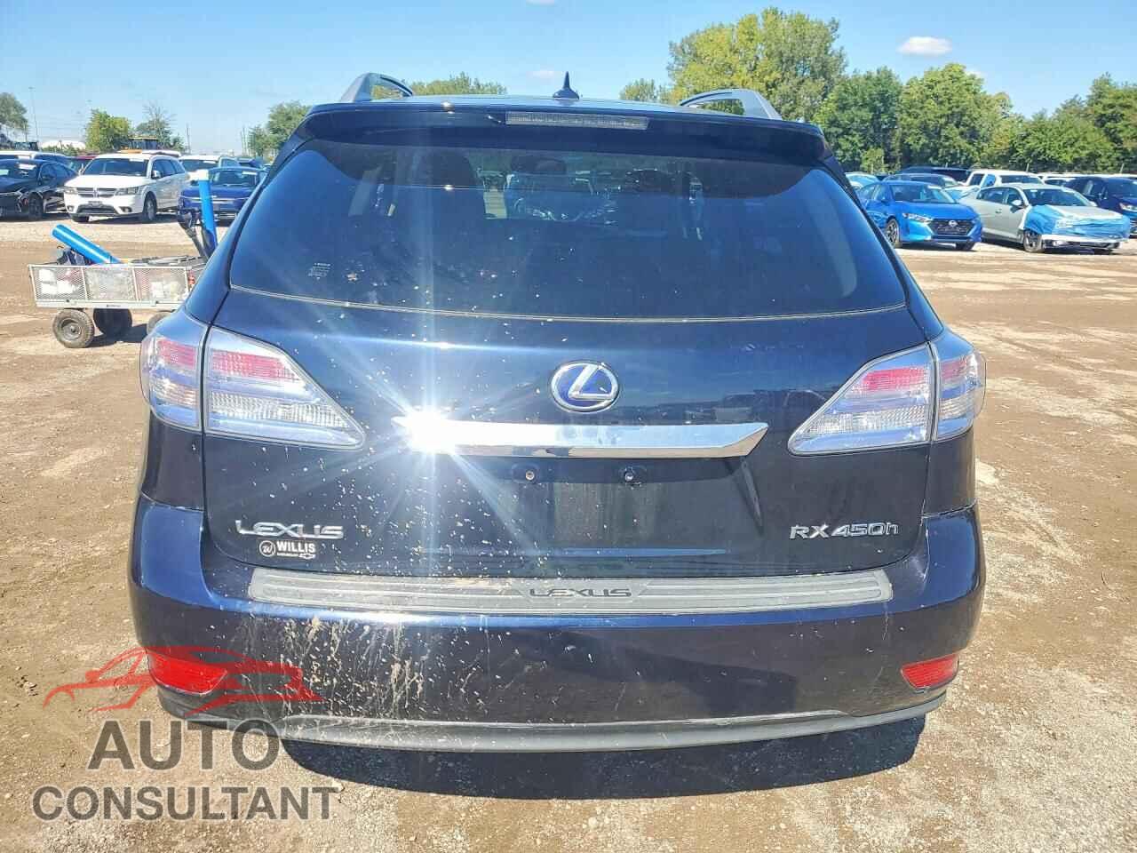 LEXUS RX450 2010 - JTJBC1BA3A2011346