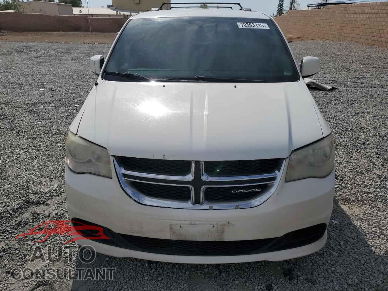 DODGE CARAVAN 2012 - 2C4RDGCG5CR177375