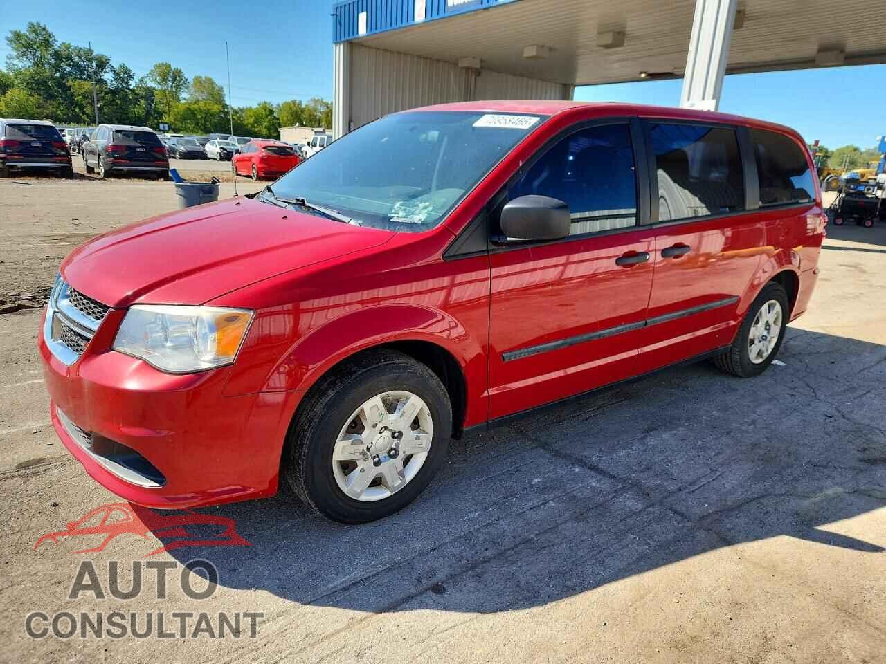 DODGE CARAVAN 2013 - 2C4RDGBG6DR508029