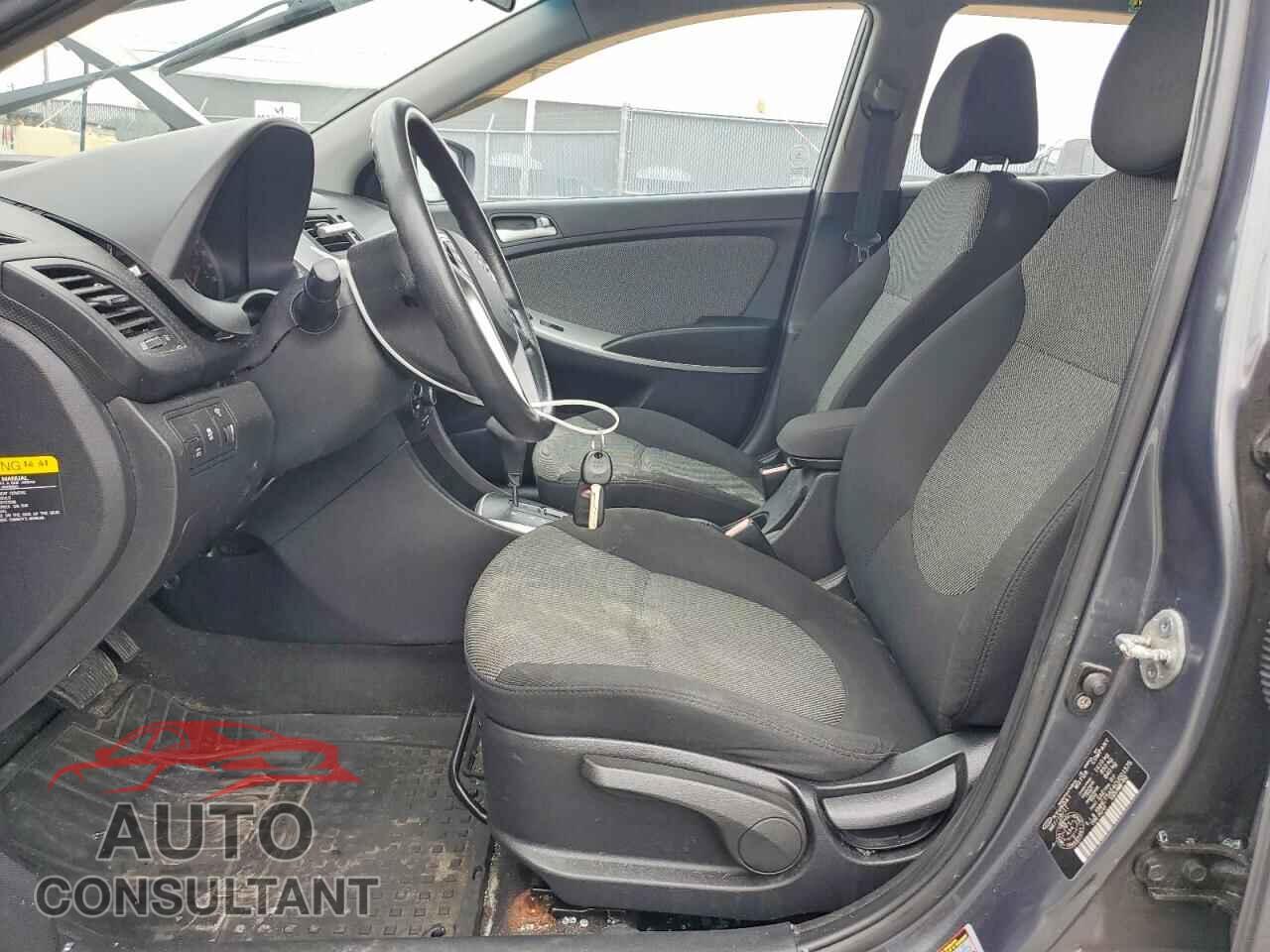 HYUNDAI ACCENT 2012 - KMHCT5AE4CU001575