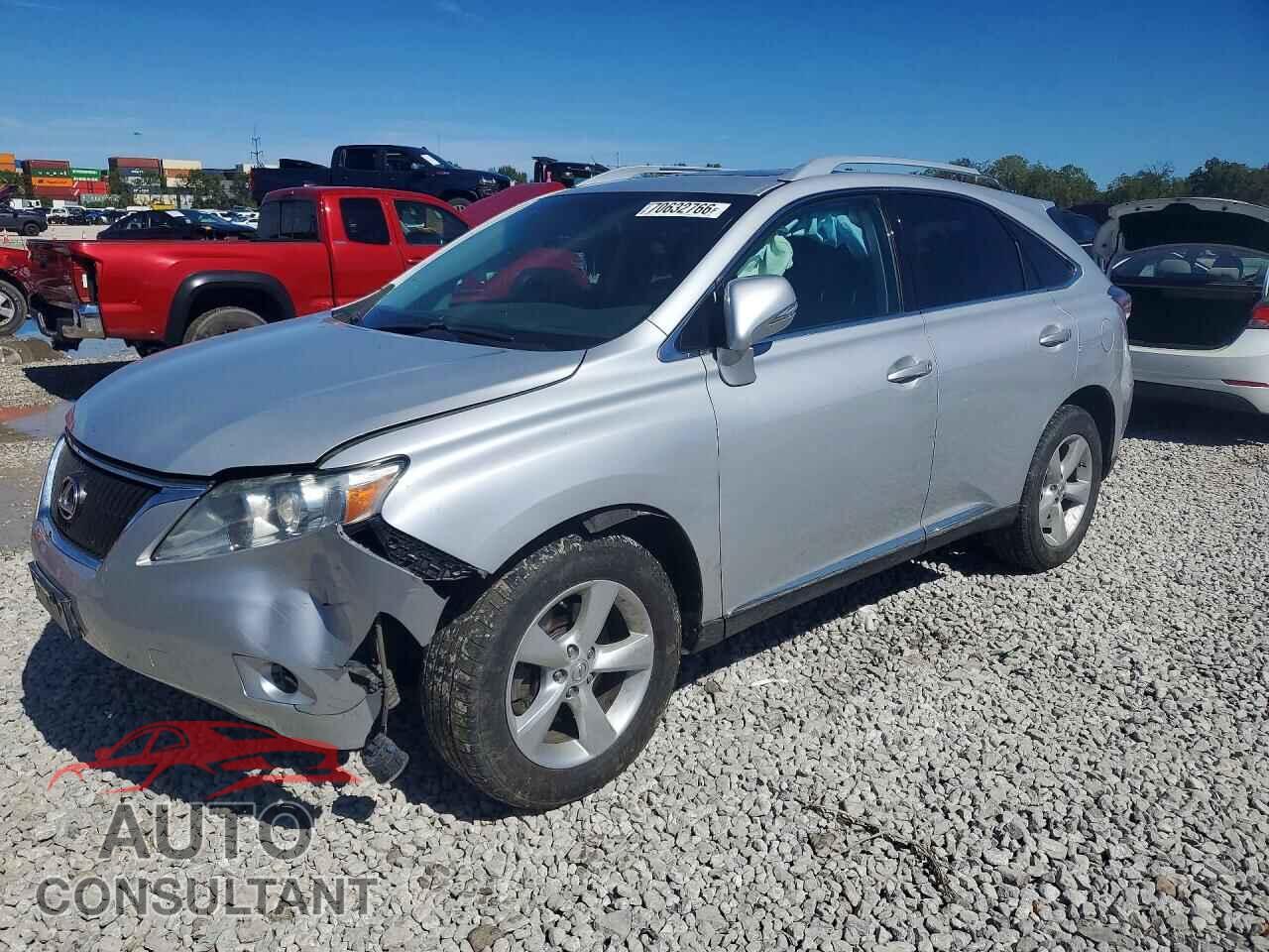 LEXUS RX350 2012 - 2T2BK1BA5CC123636