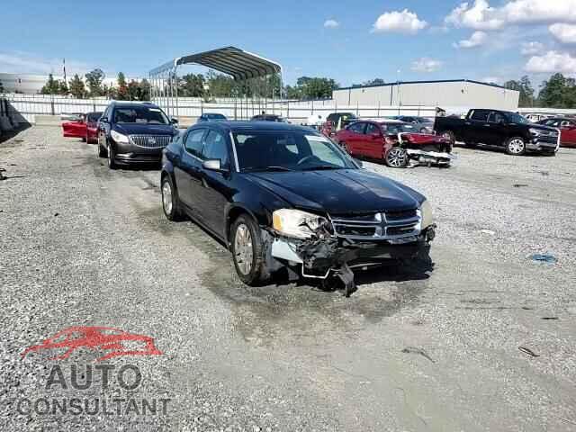 DODGE AVENGER 2013 - 1C3CDZAB8DN752807