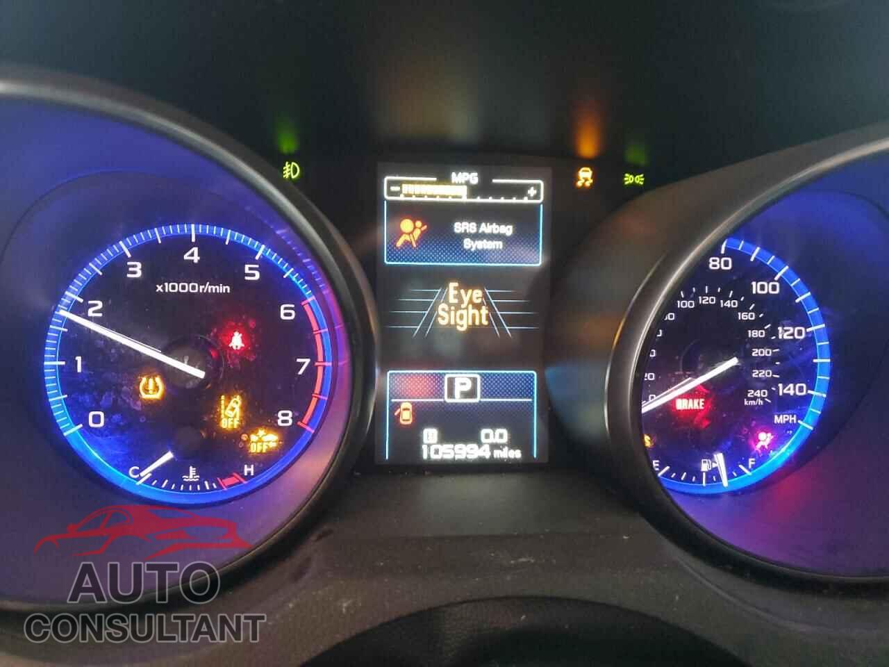 SUBARU OUTBACK 2017 - 4S4BSAFC2H3245821