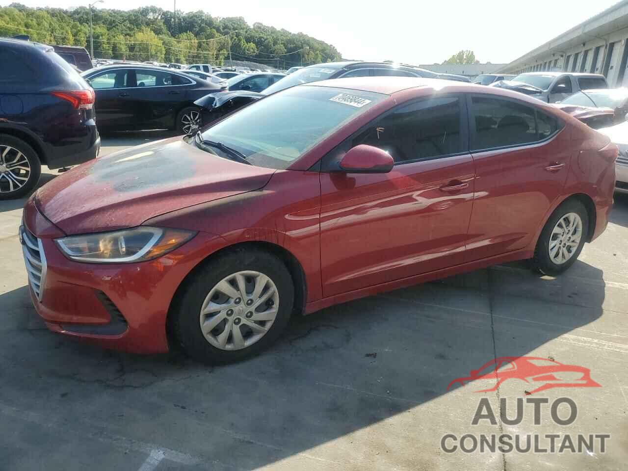 HYUNDAI ELANTRA 2017 - KMHD74LF5HU427954