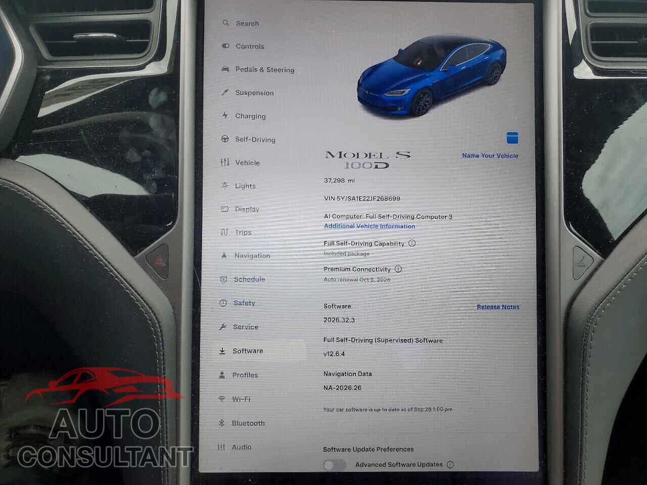 TESLA MODEL S 2018 - 5YJSA1E22JF268699