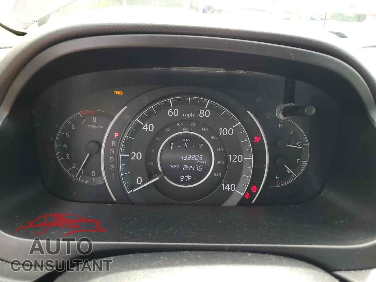 HONDA CRV 2012 - 5J6RM3H32CL036507