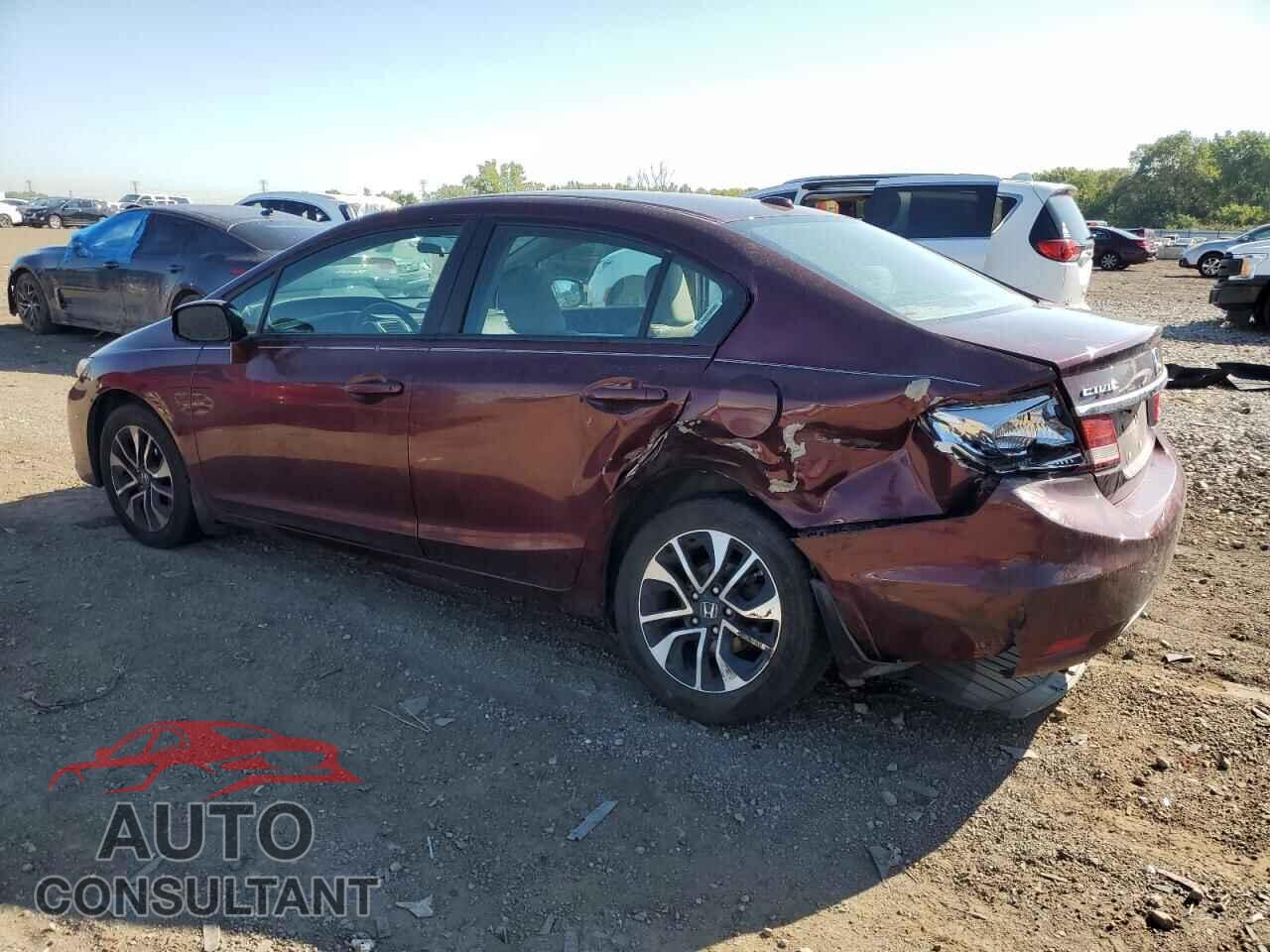 HONDA CIVIC 2013 - 19XFB2F96DE058293