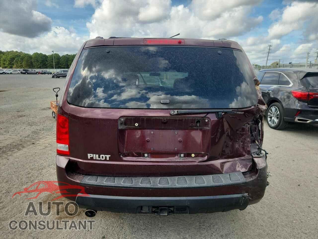 HONDA PILOT 2011 - 5FNYF3H43BB054312
