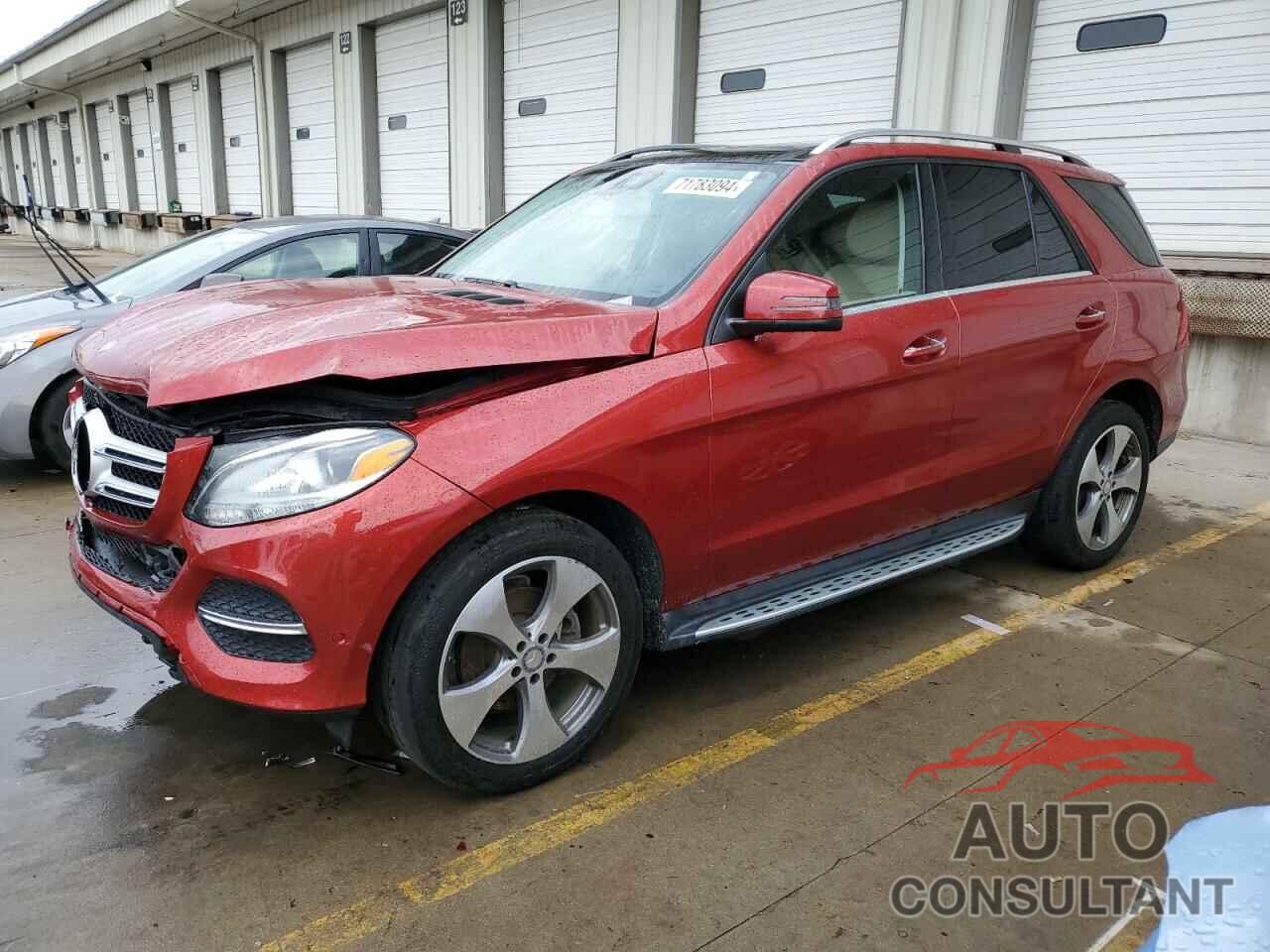 MERCEDES-BENZ GLE-CLASS 2016 - 4JGDA5JB6GA803116