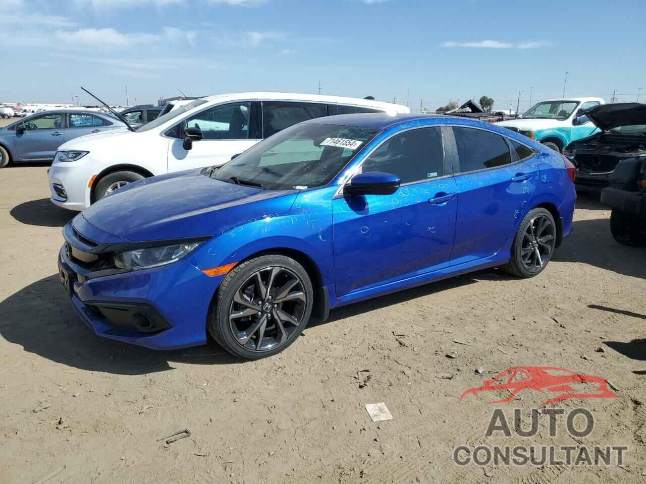 HONDA CIVIC 2020 - 2HGFC2F89LH584510