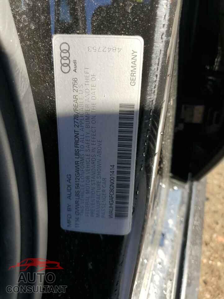 AUDI A6 2016 - WAUHGAFC8GN001414