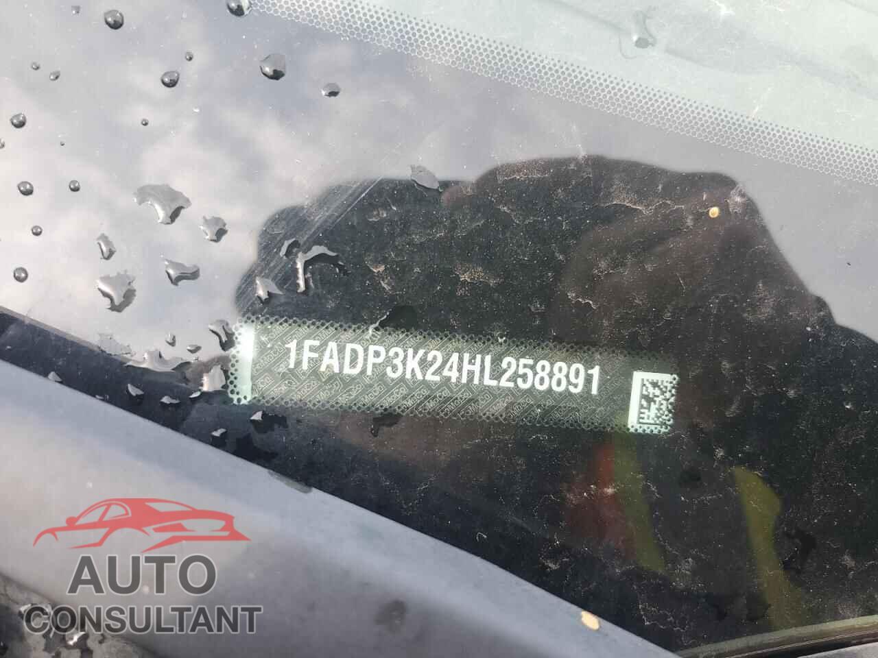 FORD FOCUS 2017 - 1FADP3K24HL258891