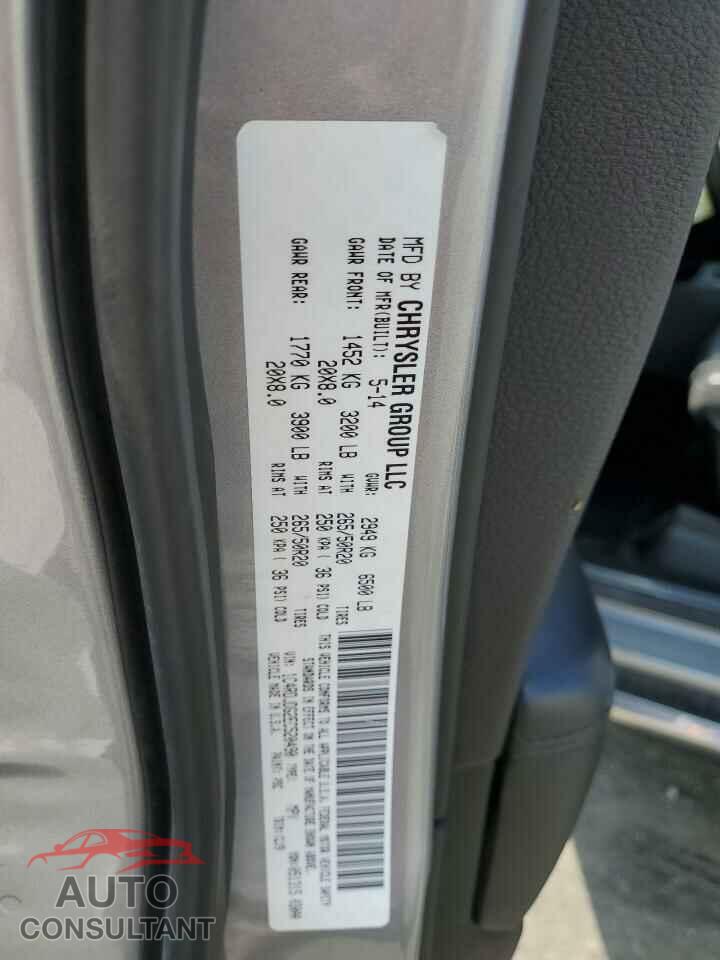 DODGE DURANGO 2014 - 1C4RDJDG2EC520490