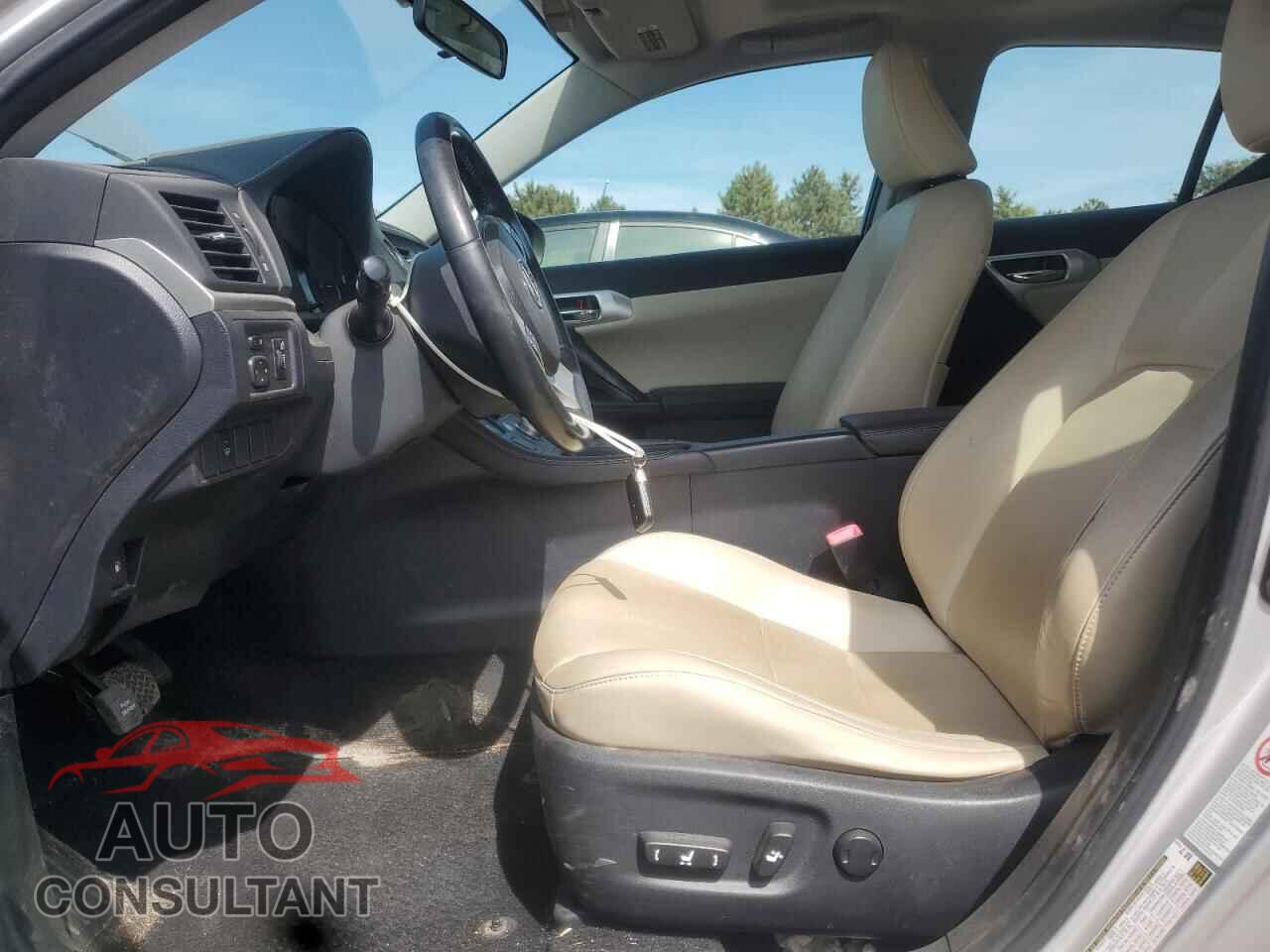 LEXUS CT 200 2012 - JTHKD5BH6C2064659