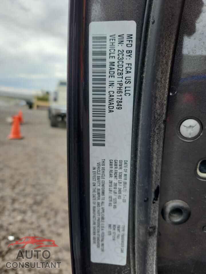 DODGE CHALLENGER 2023 - 2C3CDZBT1PH617849