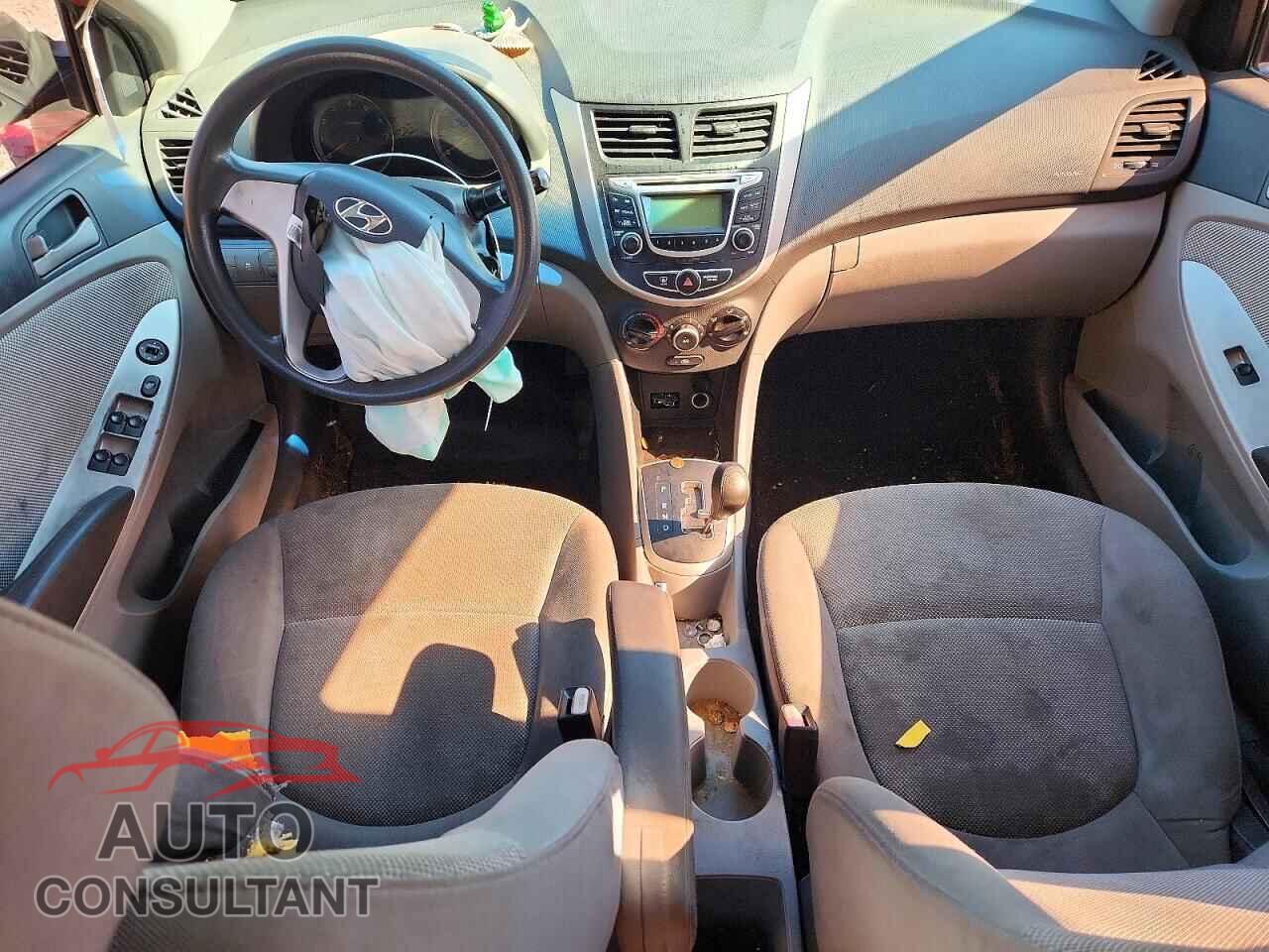 HYUNDAI ACCENT 2012 - KMHCT4AE0CU139334
