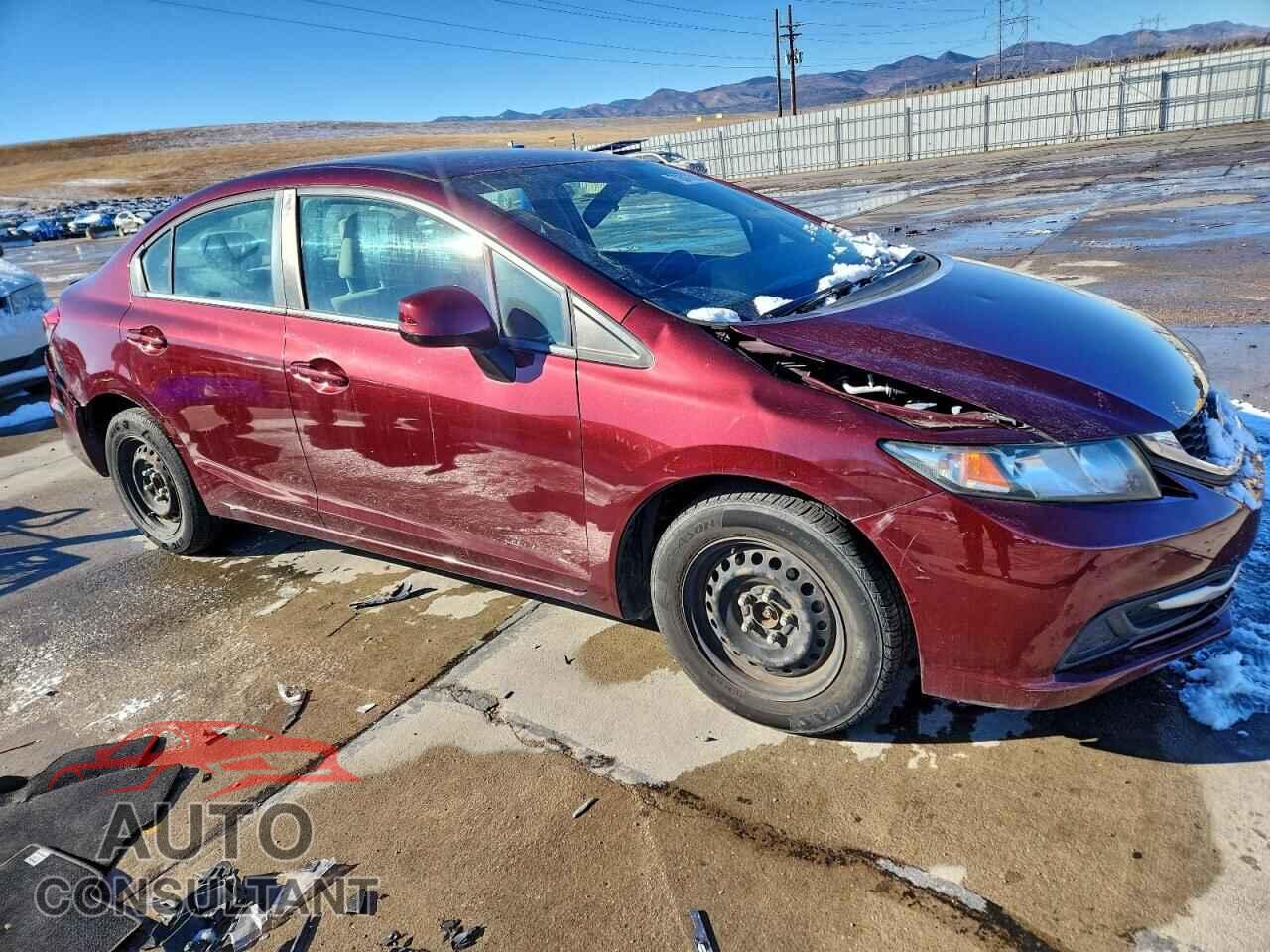 HONDA CIVIC 2013 - 19XFB2F56DE008006