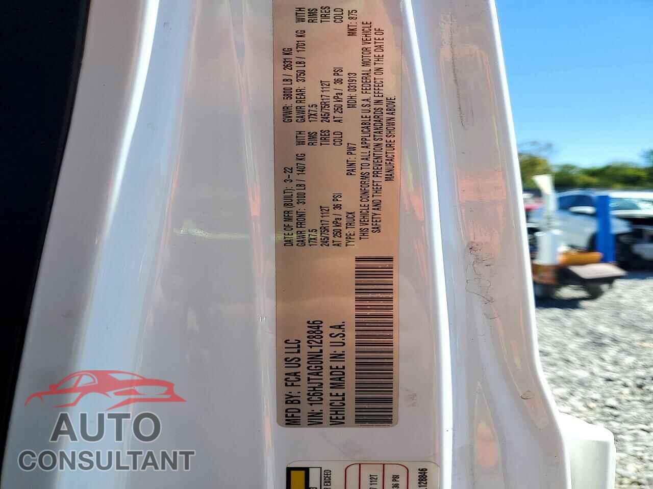 JEEP GLADIATOR 2022 - 1C6HJTAG0NL128846