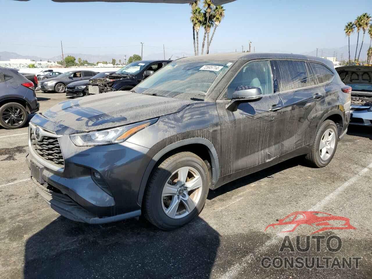 TOYOTA HIGHLANDER 2020 - 5TDZZRAH4LS023899