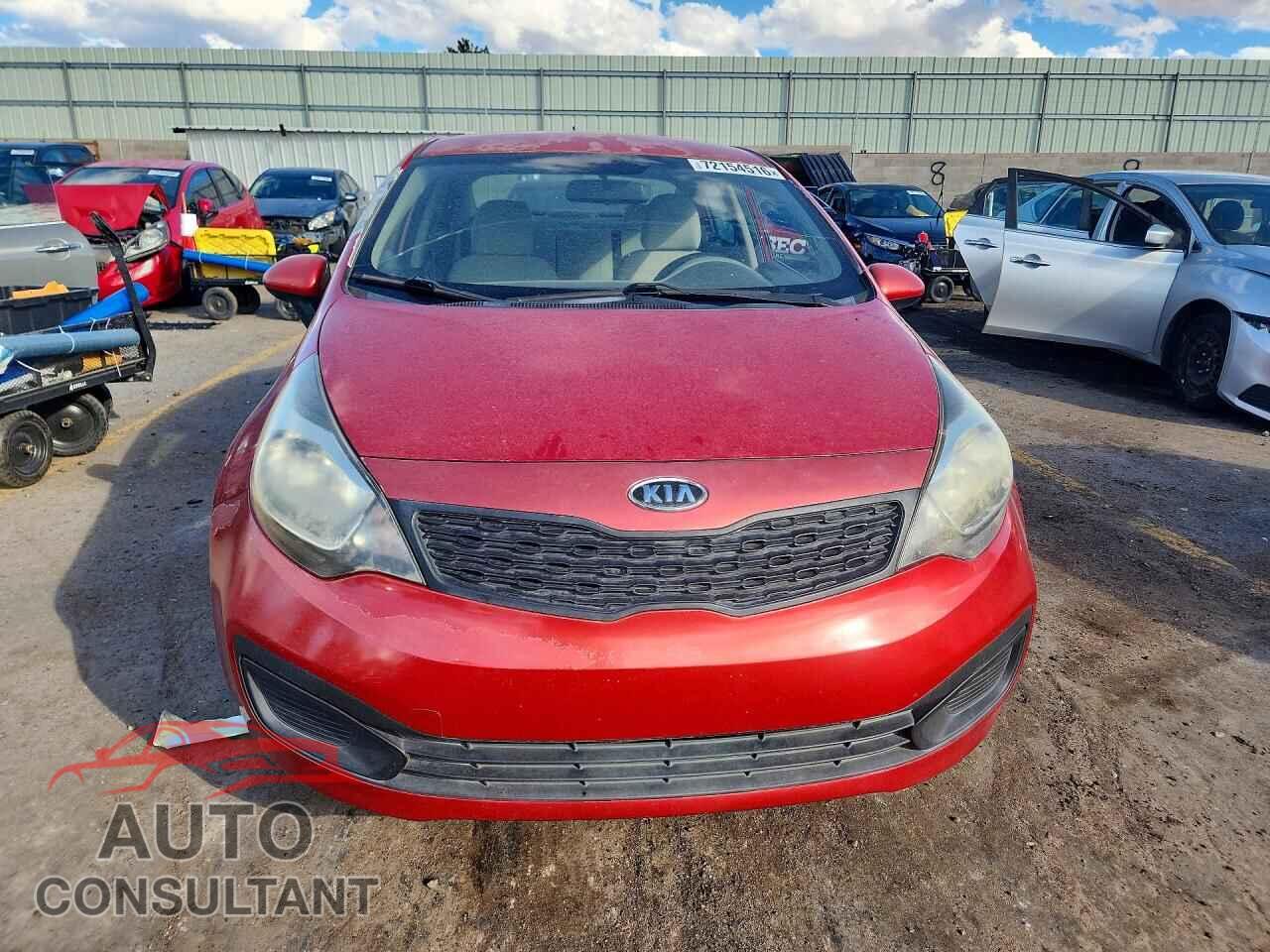 KIA RIO 2012 - KNADM4A39C6033227